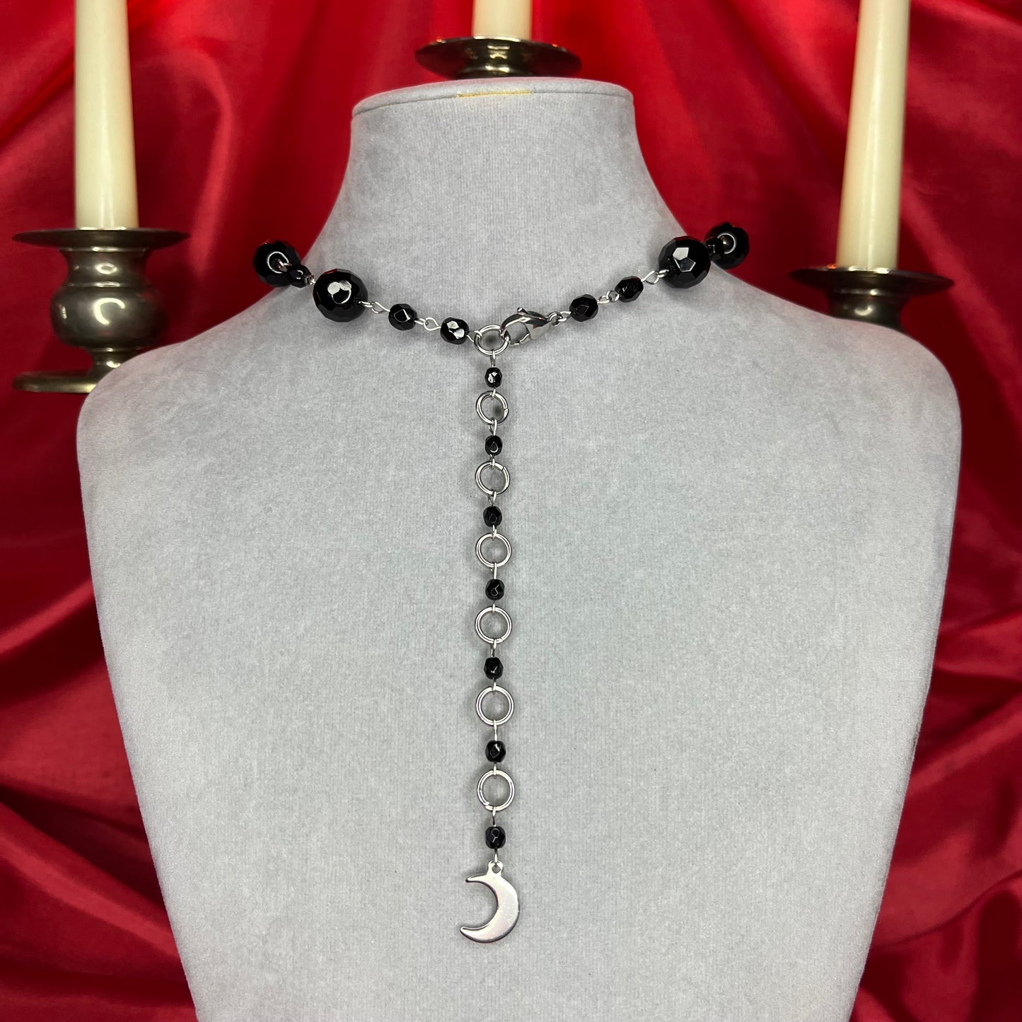 ⋆♱ ‘ Helena ‘ Mini Rosary Necklace ♱⋆