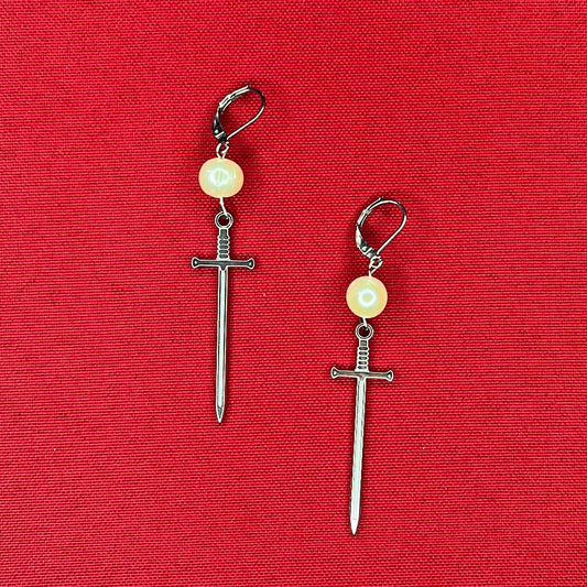 ⋆♱ ‘Knife Prty’ Drop Earrings ♱⋆