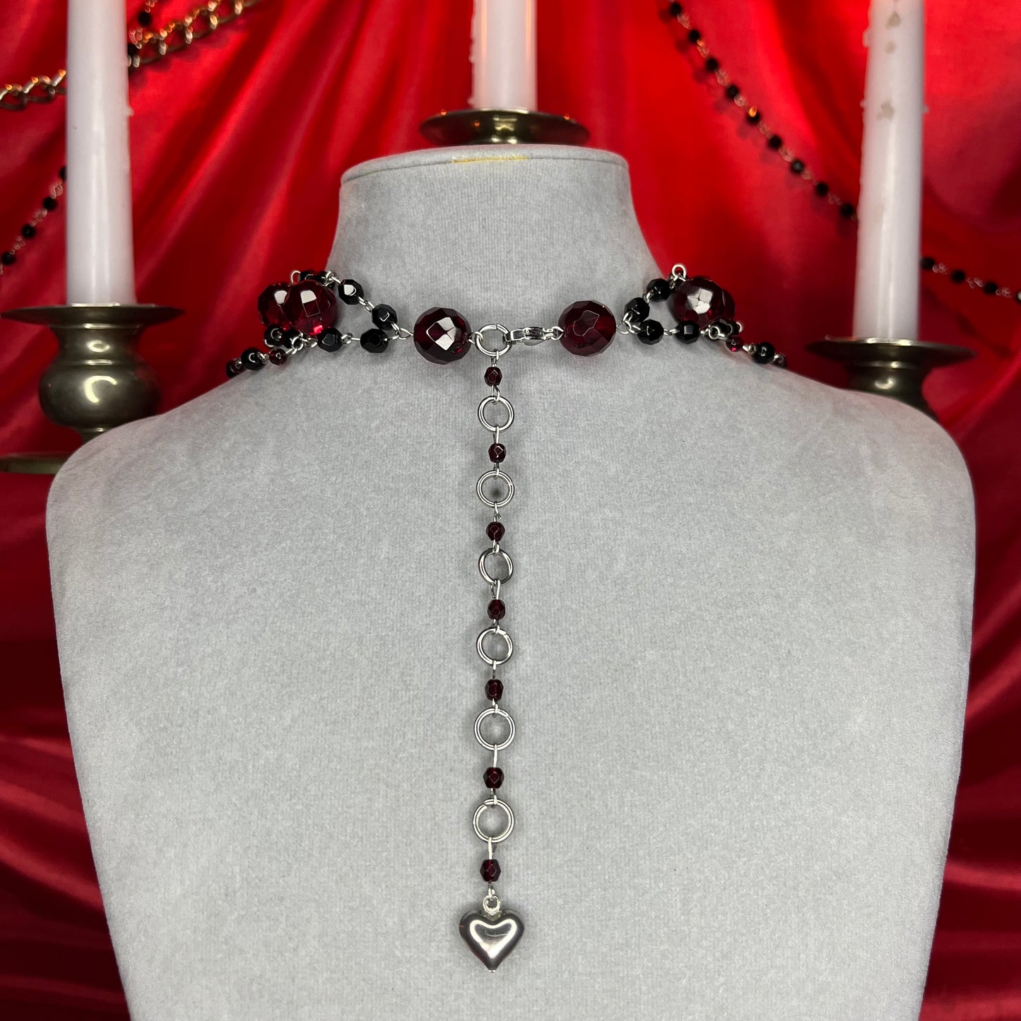 ⋆♱ ‘ Not In Love ‘ Beaded Collar ♱⋆