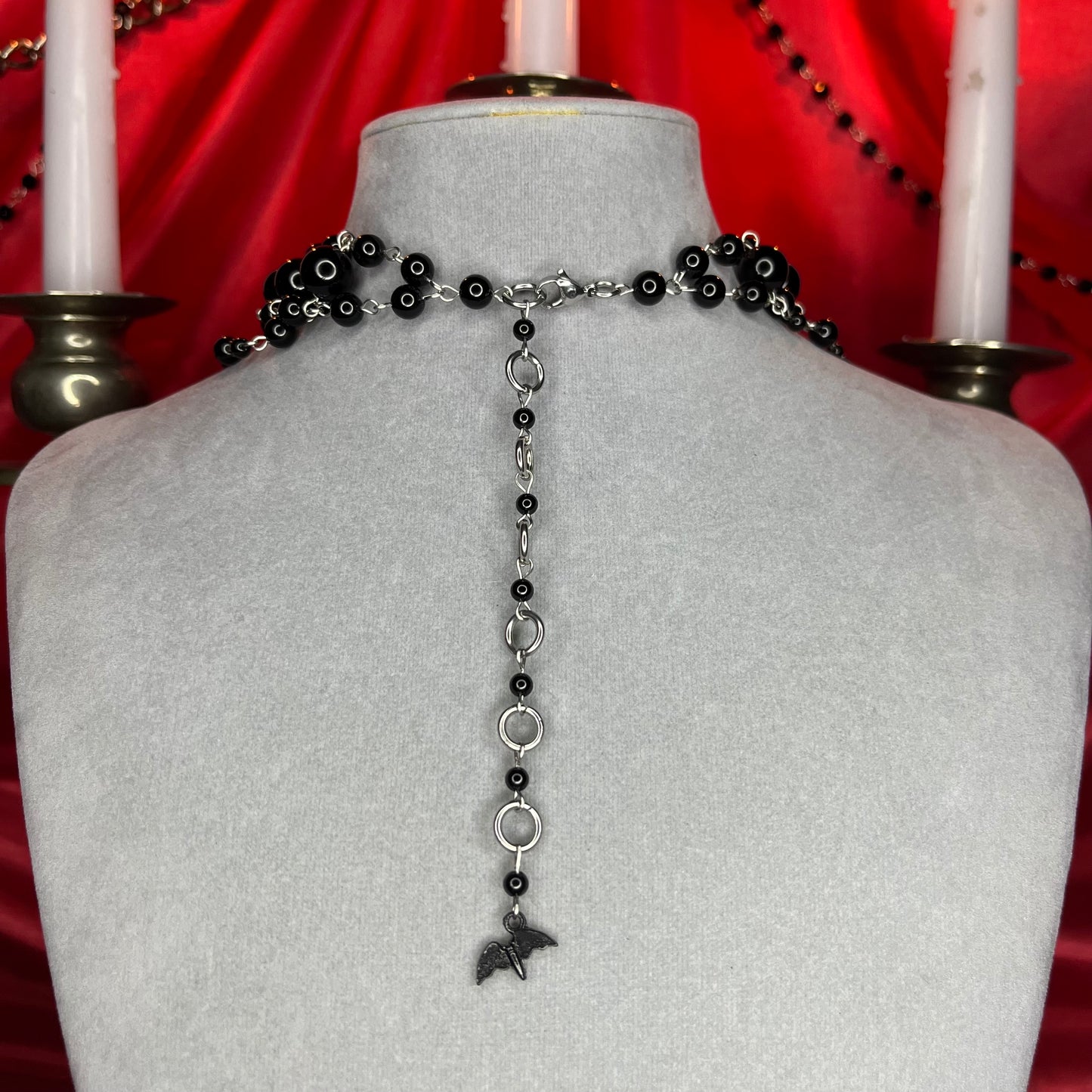 ⋆♱ New ‘Siouxsie’ Beaded Collar ♱⋆