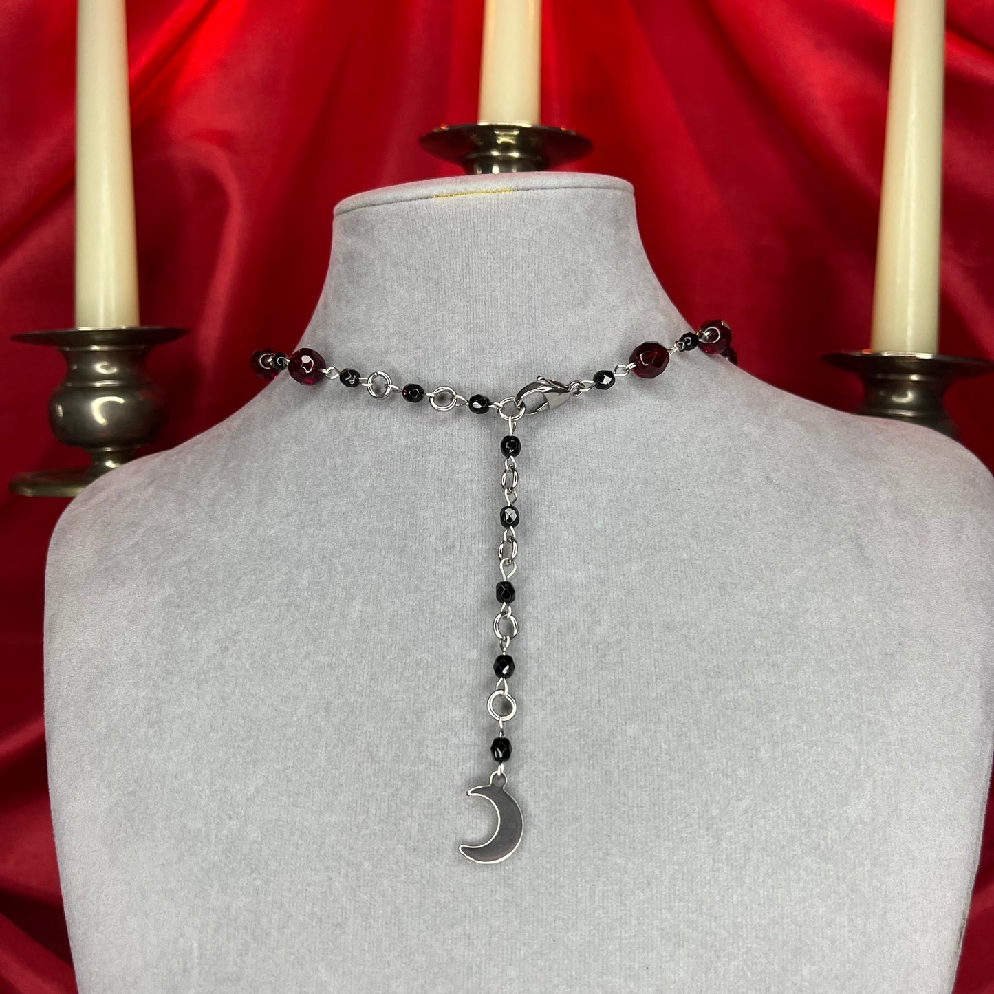 ⋆♱ ‘All Hail Me’ Mini Rosary Necklace ♱⋆