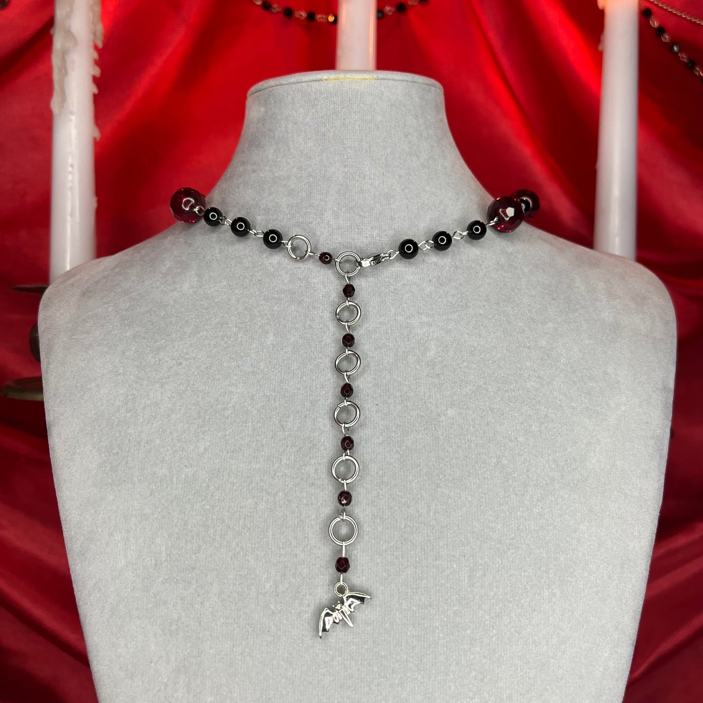 ⋆♱ ‘All Hail Me’ Mini Rosary Necklace ♱⋆