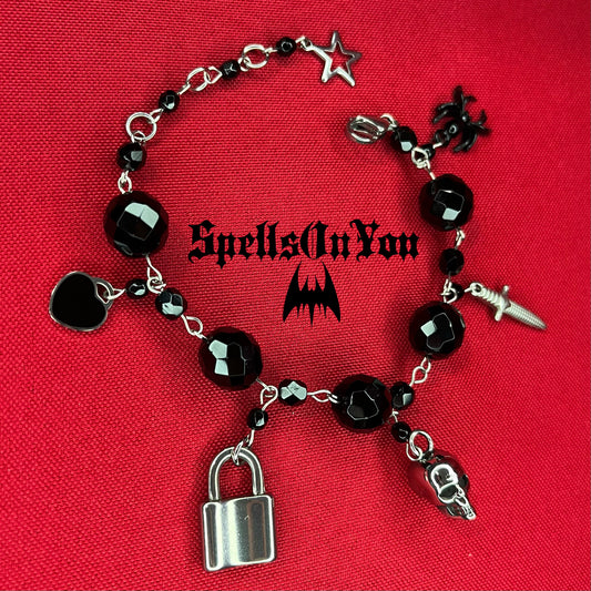 โโฑ โIndustrialโ Chunky Charm Bracelet โฑโ