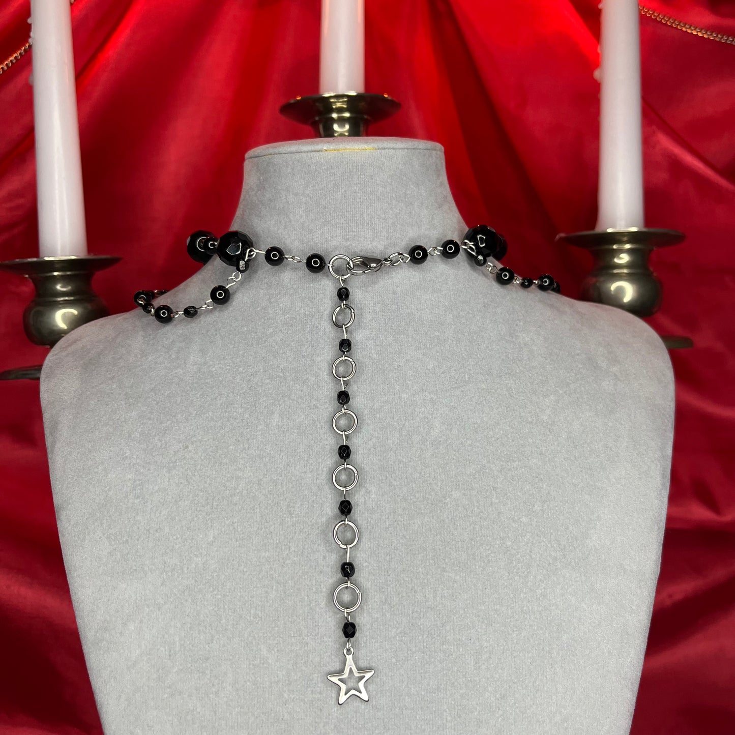 ⋆♱ ‘Crimewave’ Layered Necklace ♱⋆