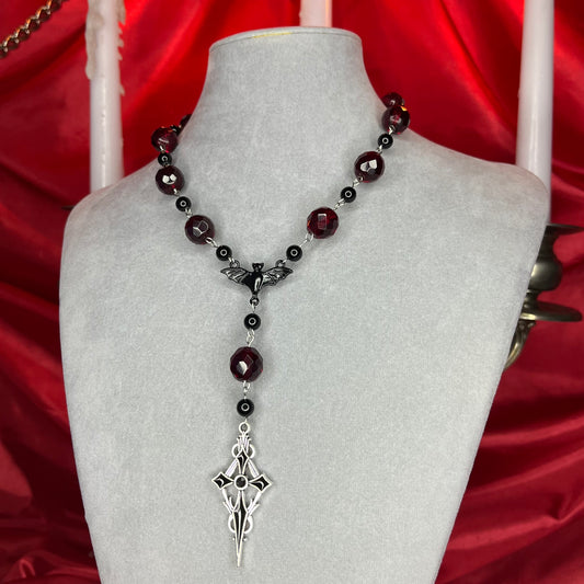 ⋆♱ ‘All Hail Me’ Mini Rosary Necklace ♱⋆