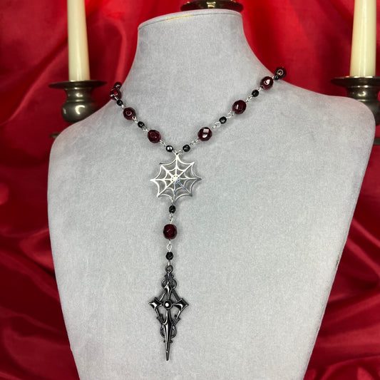 ⋆♱ ‘All Hail Me’ Mini Rosary Necklace ♱⋆