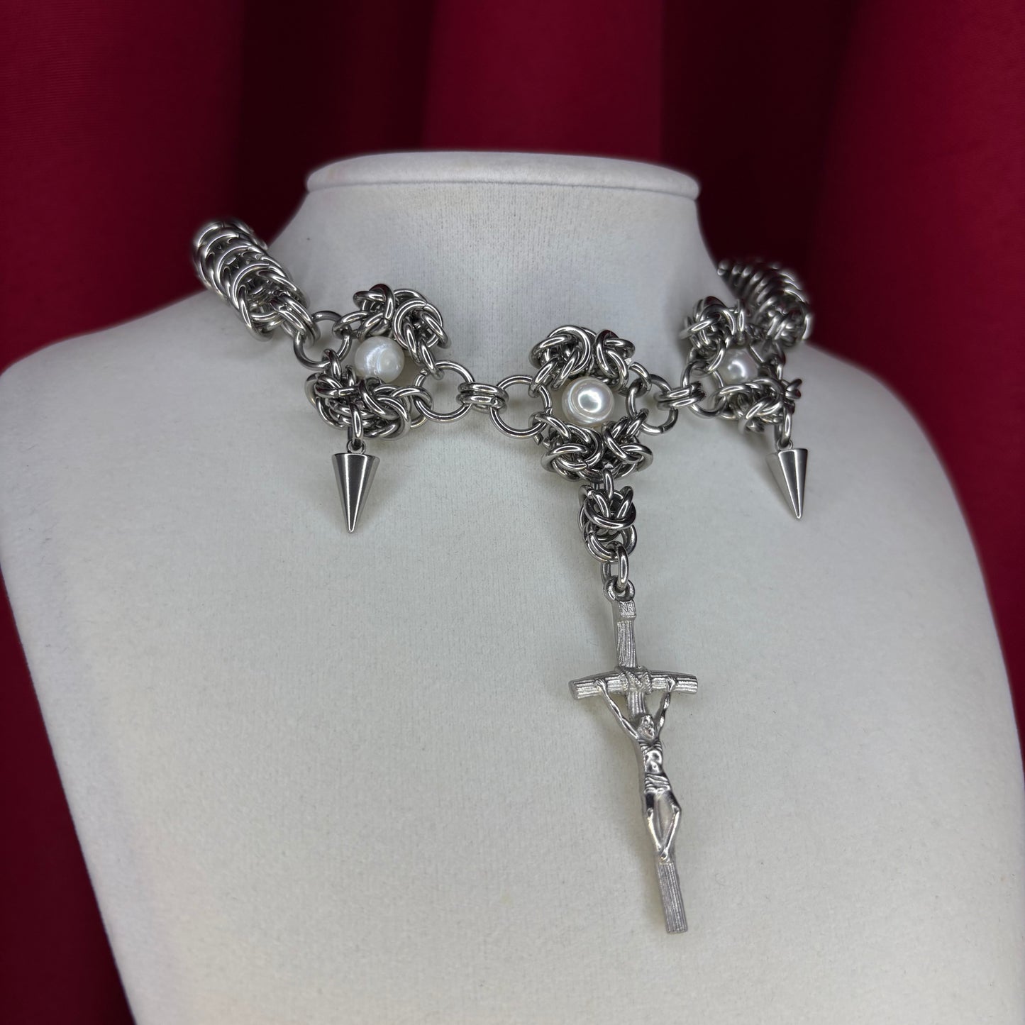 ‘ 𝕱𝖆𝖎𝖙𝖍 ‘ 𝖈𝖍𝖆𝖎𝖓𝖒𝖆𝖎𝖑 𝖈𝖔𝖑𝖑𝖆𝖗 𝖜𝖎𝖙𝖍 𝖕𝖊𝖆𝖗𝖑𝖘