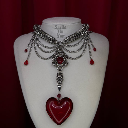 ‘𝖈𝖔𝖗𝖆𝖟ó𝖓 𝖙𝖗𝖎𝖘𝖙𝖊 ‘ 𝕮𝖍𝖆𝖎𝖓𝖒𝖆𝖎𝖑 𝖓𝖊𝖈𝖐𝖑𝖆𝖈𝖊