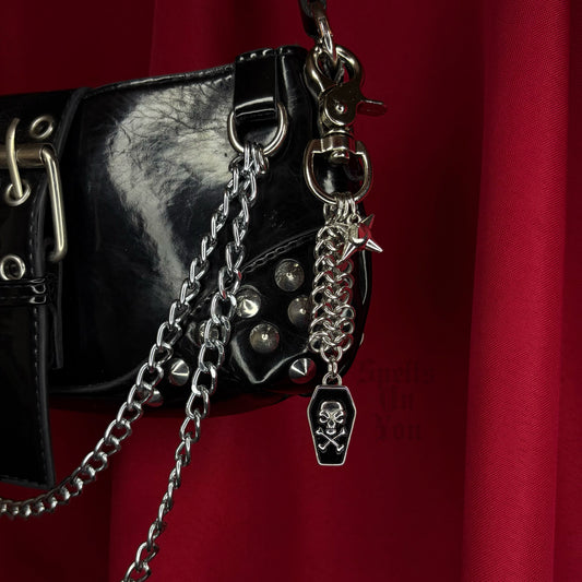 '𝕱𝖚𝖓𝖊𝖗𝖆𝖑 𝕻𝖆𝖗𝖙𝖞' 𝕮𝖍𝖆𝖎𝖓𝖒𝖆𝖎𝖑 𝕭𝖆𝖌 𝕮𝖍𝖆𝖗𝖒/ 𝕶𝖊𝖞 𝕮𝖍𝖆𝖎𝖓