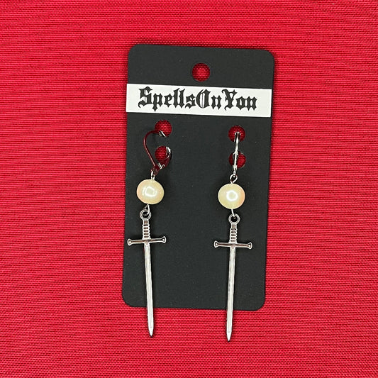 ⋆♱ ‘Knife Prty’ Drop Earrings ♱⋆