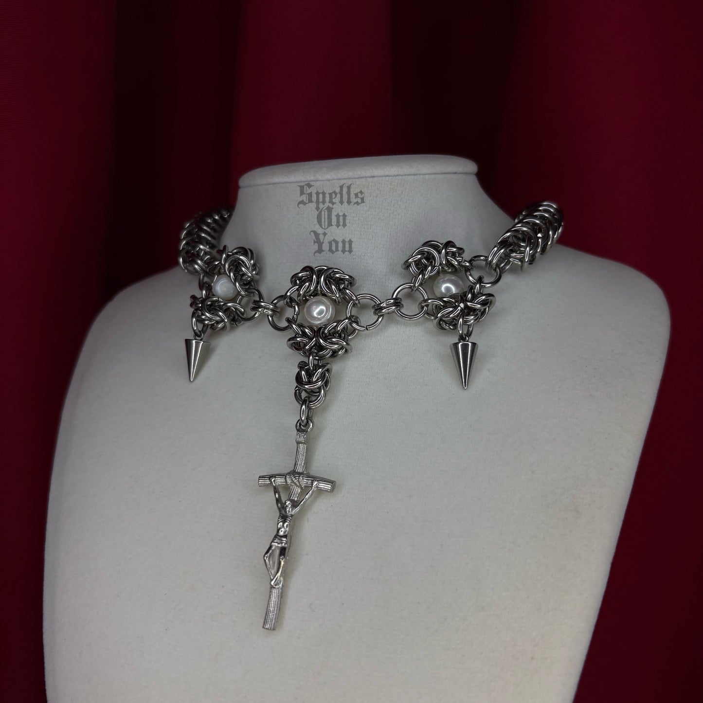 ‘ 𝕱𝖆𝖎𝖙𝖍 ‘ 𝖈𝖍𝖆𝖎𝖓𝖒𝖆𝖎𝖑 𝖈𝖔𝖑𝖑𝖆𝖗 𝖜𝖎𝖙𝖍 𝖕𝖊𝖆𝖗𝖑𝖘