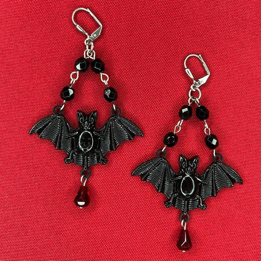 ⋆♱ ‘Baby Bat’ Drop Earrings ♱⋆